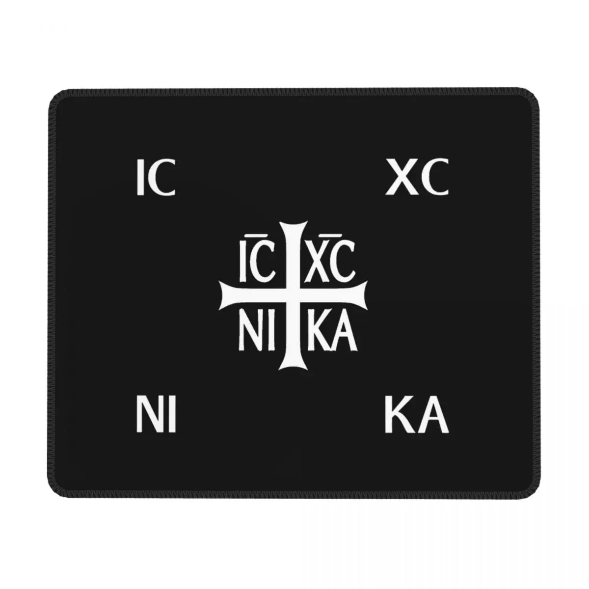 IC XC NIKA Cross Christian Orthodox Jesus Chris Mouse Pad Computer Keyboard Mouse Mat Gaming PC Desk Mat Office Table Mats
