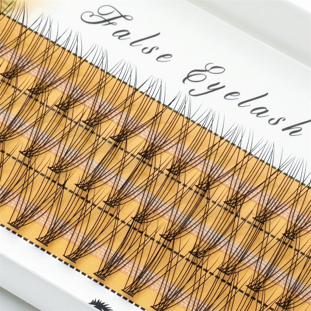 رموش صناعية ناعمة ذات عيون كبيرة طبيعية 1 صندوق 60 مجموعات مكياج شخصي جماعي لعب الأدوار رموش صناعية