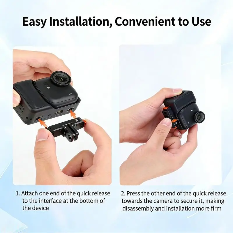 W3JB Faltbare Magnetische Quick Release Basis Für Kompakt Kameras Mount Adapter Halter Für Reisen Und Live-Streaming Szenario – Detail 7
