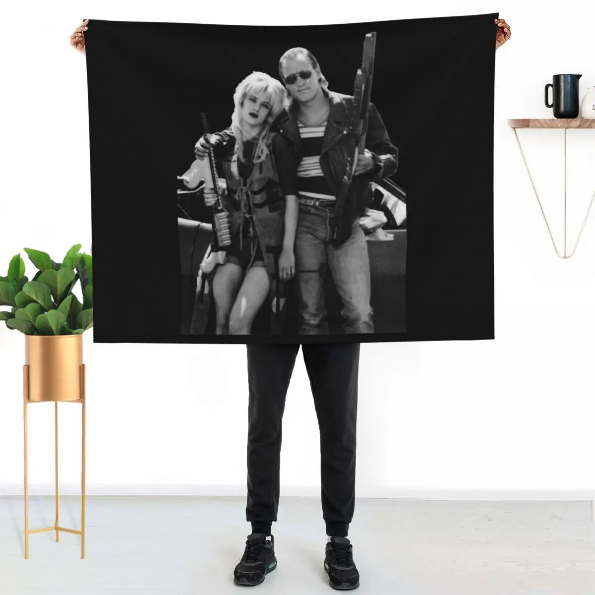 Natural Born Killers Mallory Megan Fox Classic Throw Blanket Kid'S Cute Warm Blankets For Sofas Decorative Sofas Blankets