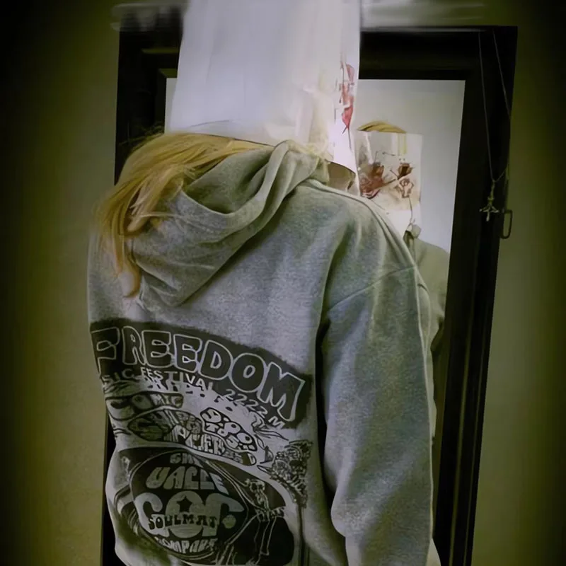 지퍼가 달린 후드티 Cry of Fear Simon의 후드가 달린 코스프레 스웨트셔츠 겨울 스웨터 게이머 선물 트렌디한 미적 후드티