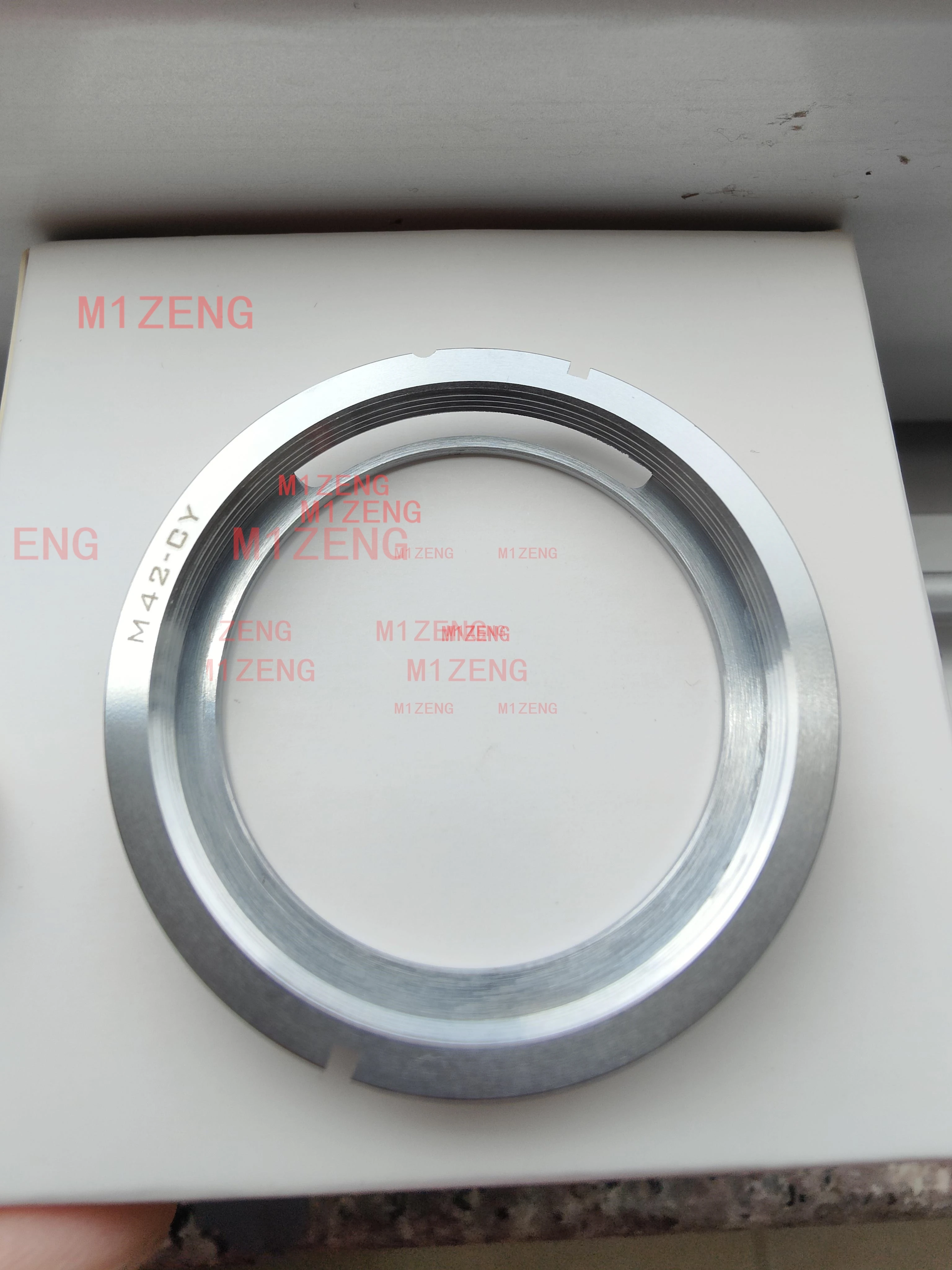 M42-cy-Adapterring für M42 42 mm 42 Objektiv mit Schraubbefestigung für Contax Yashica C/Y CY DSLR-Kamera