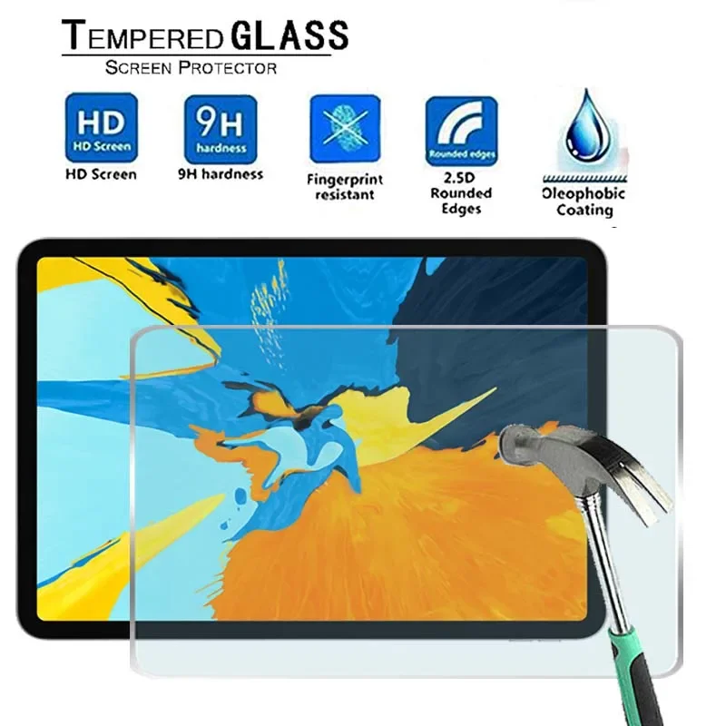 

For iPad Pro 11"(2020) 2nd gen -Premium Tablet 9H Tempered Glass Screen Protector Film Protector Guard Cover