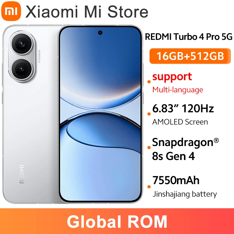Смартфон Xiaomi Redmi Turbo 4 Pro 16/512ГБ Global — фото товара