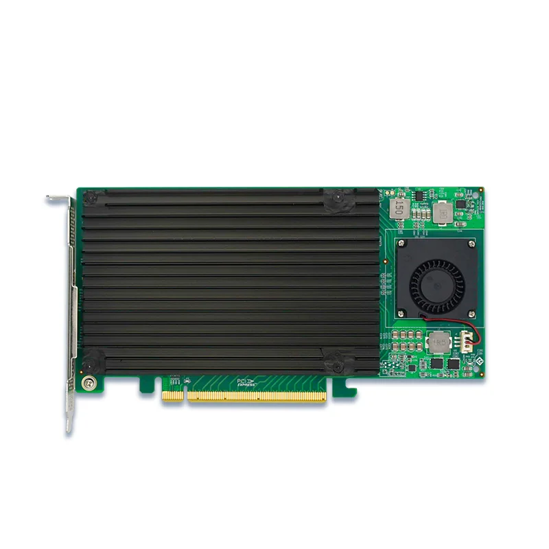 Imagem -02 - Cartão Adaptador Quad M.2 Nvme Ssd Pcie X16 Plx 8747 Pci Express 3.0x16 Mudar para Portas M.2 Stc Pe31624i