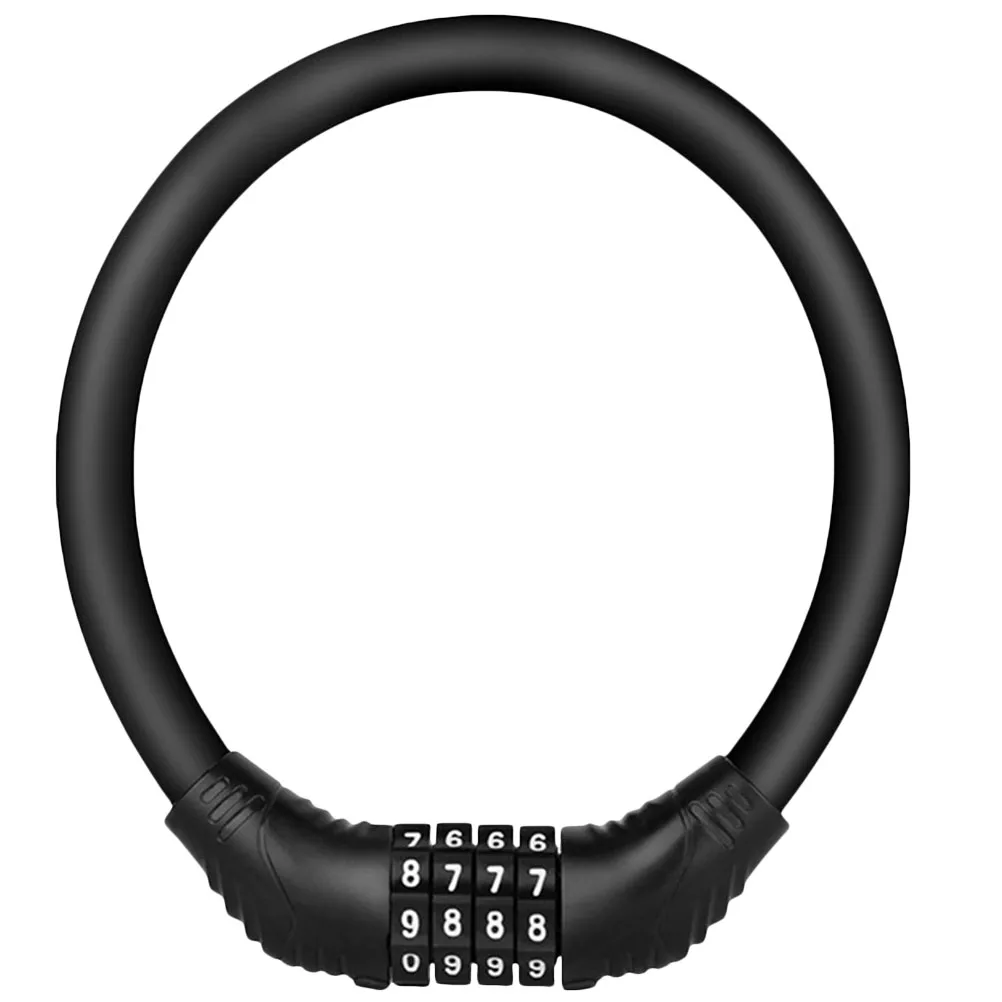 

Bicycle Password Lock Premium Material Anti-theft Portable Coded Padlock Bike Tire Safe Secure Durable Hard to Crack