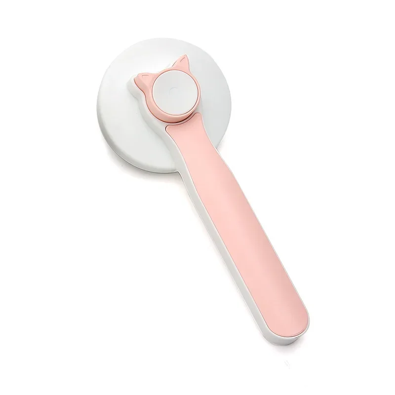 Pet Hair Removal Brush, Floating Messy Hair Cleaning, Dog And Cat Hair Removal Comb, Puppy And Kitten Massage, Pink Girl Style view 5