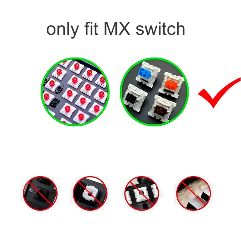 Cute Anime Keycaps Set,132 Keys Custom Mao Profile Dye-Sublimation PBT Key Caps For MX Mechanical Keyboard 60% 65% 75% 100% view 5