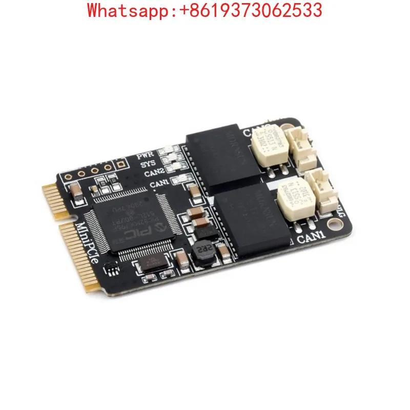 

MiniPCIe Interface To 2-CH CAN Card Supports Decoding and Analyzing Function of Multiple CAN Protocols High-performance Hardwar