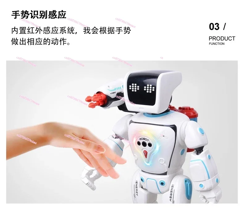 Intelligent water and electricity hybrid robot mechanical  singing and dancing electric remote control children's