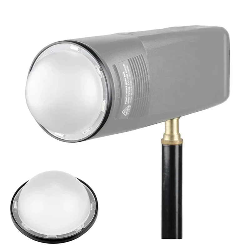 AK-R11 Dome Khuếch Tán Thay Thế Cho Godox V1 Đầu Tròn Cho AD200/AD200Pro/Cho V1 Series V1-S Dự Phòng Một Phần