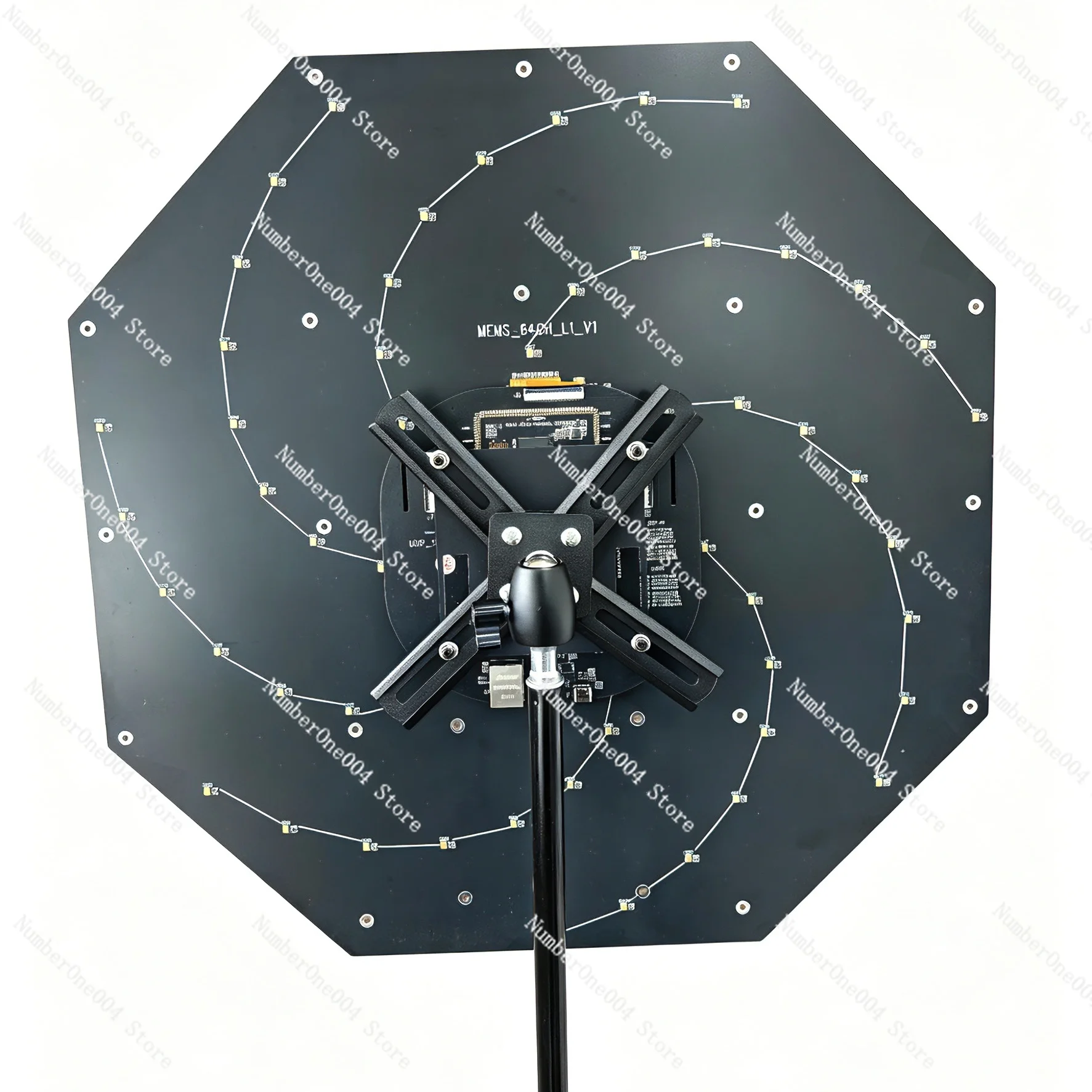 Acoustic Microphone Array for Real Time Detection Tracking 16 Targets Azimuth Elevation