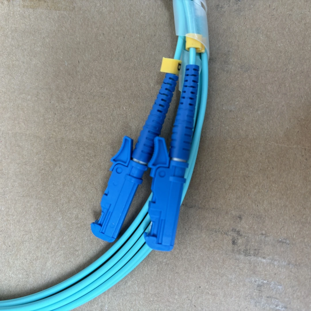 fiber patch cord E2000-LC DX OM3 MM 1M 2M 3M 5M 7M 10Mtr optical fibre jumper Multimode Duplex 2.0mm 3.0mm free shipping 10pcs