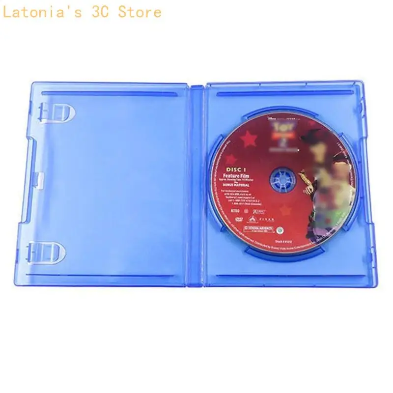 Blau CD-Discs Lagerung Halterung Halter für Spiel Zubehör für Spiele Disk Abdeckung für Fall Ersetzen X3UB – Detail 7