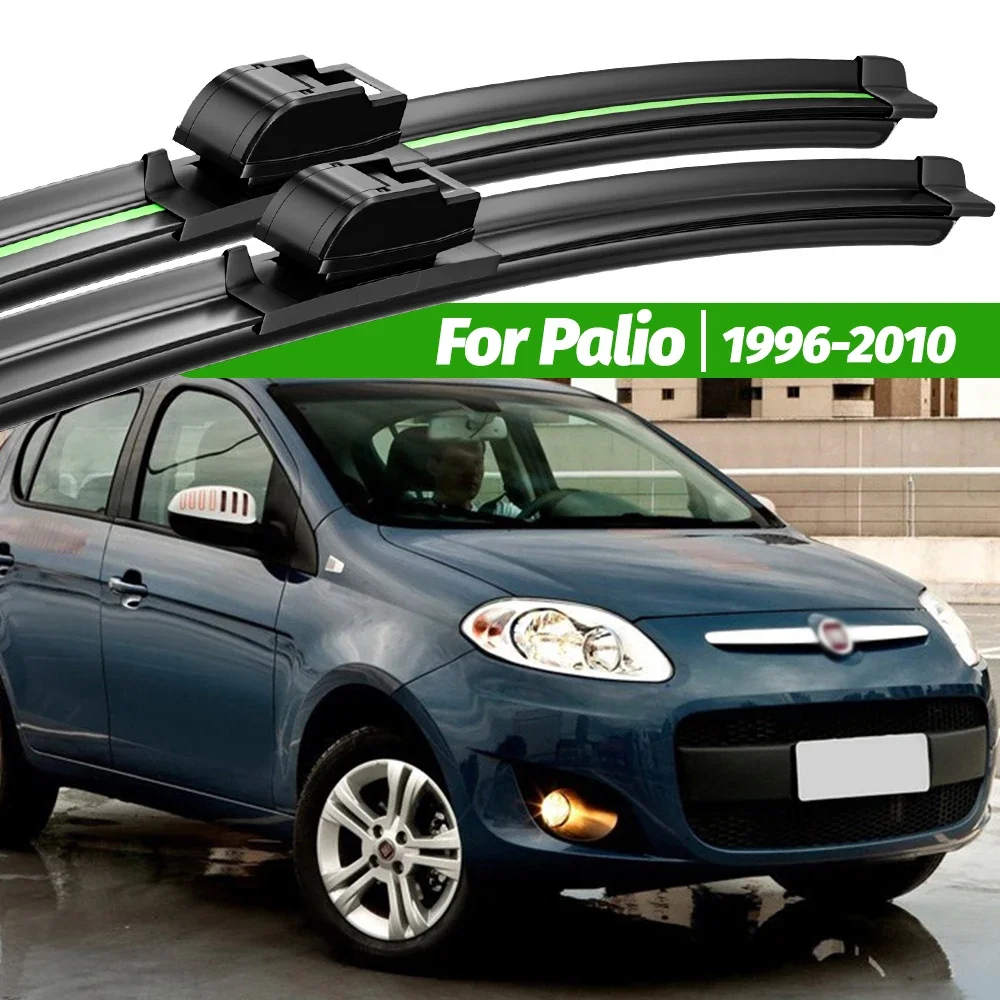 

For Fiat Palio 1996-2010 2pcs Front Windshield Wiper Blades 2002 2003 2004 2006 2007 2008 2009 Windscreen Window Accessories