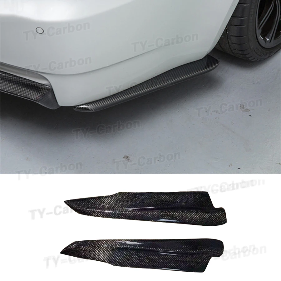 Carbon Fiber Rear Lip Splitters Flaps Aprons Car Styling for BMW 3 Series E92 M3 Coupe E93 M3 Cabriolet 2009-2012