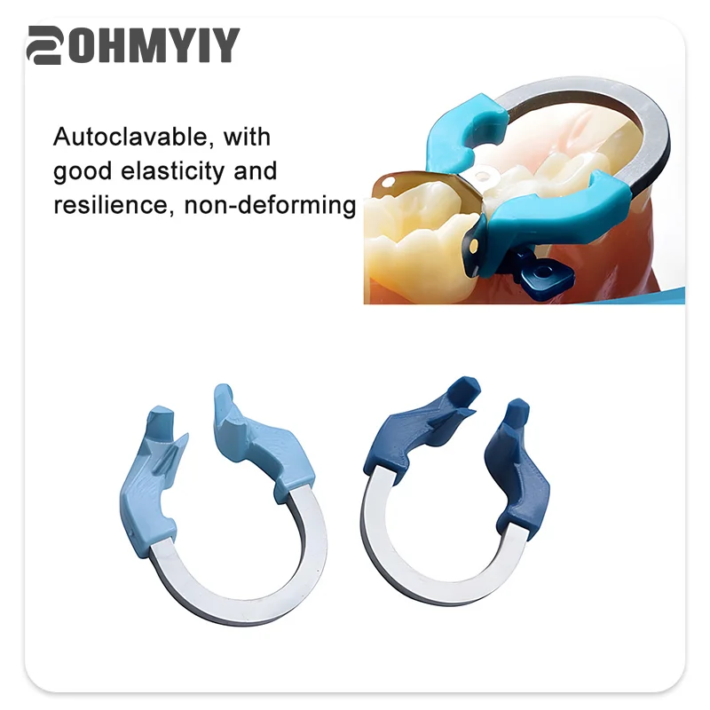 

Dental Matrix Bands Clip NITI Matrix Clamp Ring Clamp Sectional Contoured Matrices Nickel Titanium Clamping Ring Dentist Tools