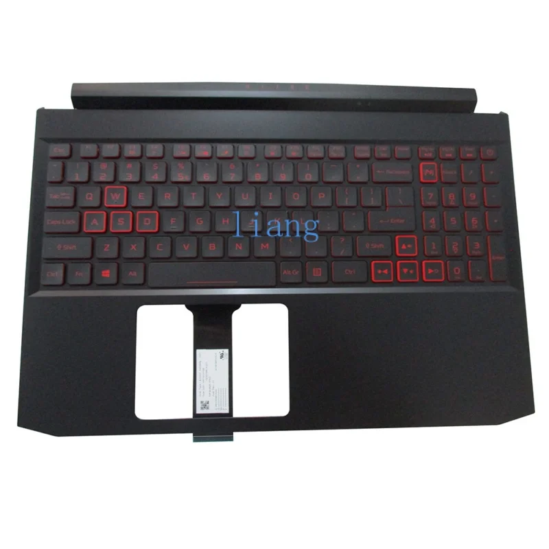 

for Acer Nitro AN515-44 AN515-55 Palmrest US Backlit Keyboard 6B.Q7KN2.033 Red Keys