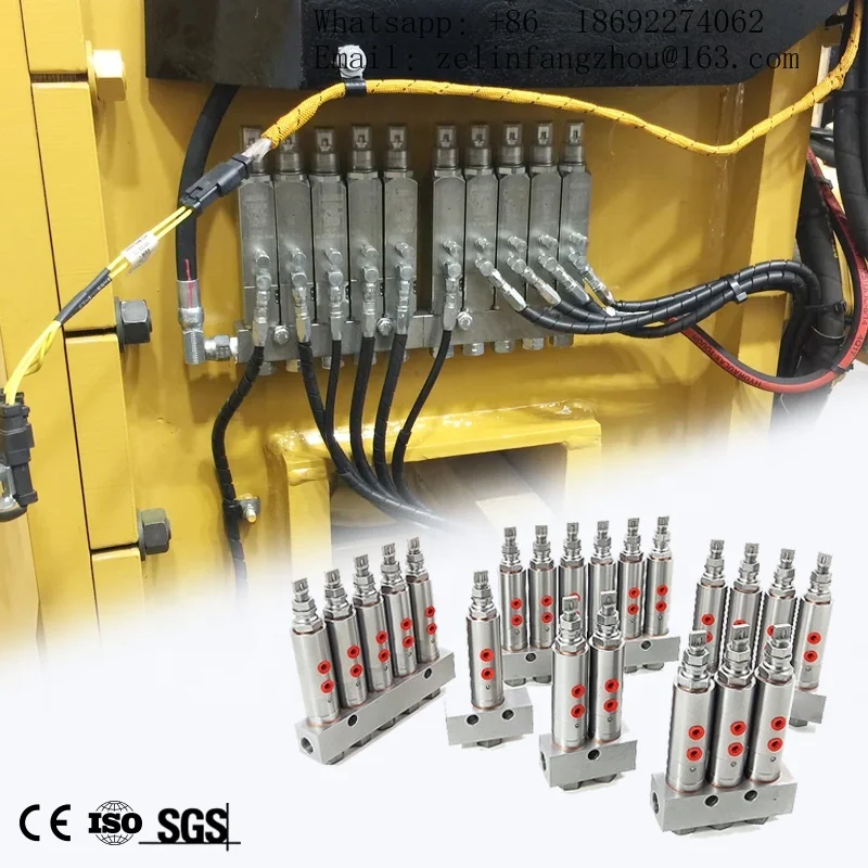 Runto FL Single Line Grease Injector High Pressure Hydraulic Metering Device CNC Machining Lubrication OEM Heavy Duty