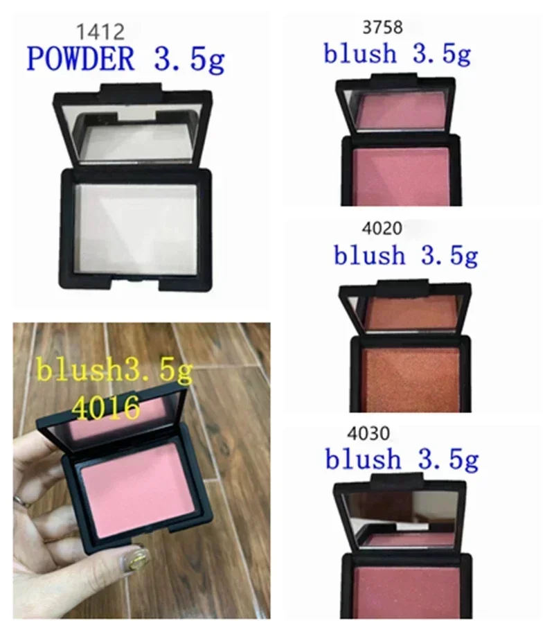 

Hot Sale NEW Blush Makeup Palette Powder Red Rouge Lasting Natural Cream Cheek Tint Orange Cosmetic Mini Size 3.5 g