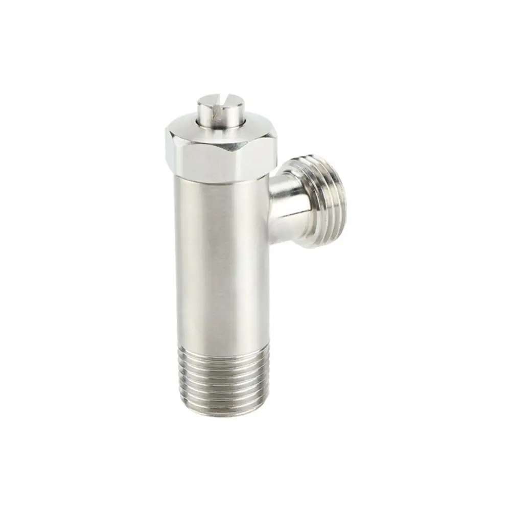 with Filter Water Inlet Valve Explosion-proof 304 Stainless Steel Triangle Valve Convenient Hardware Water Tap Connector Toilet