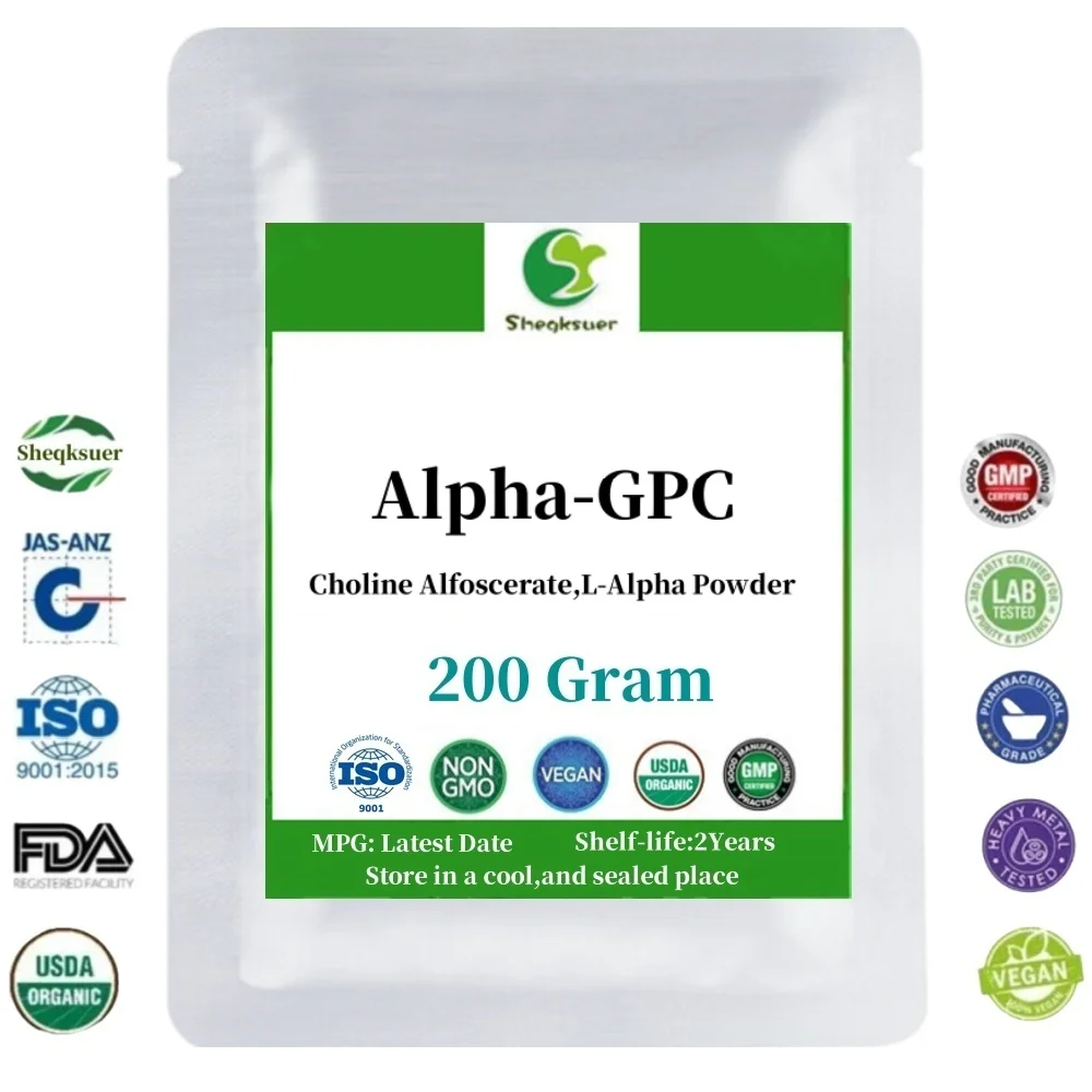 Alpha GPC,Cholined Glycophosphate,Free Shipping