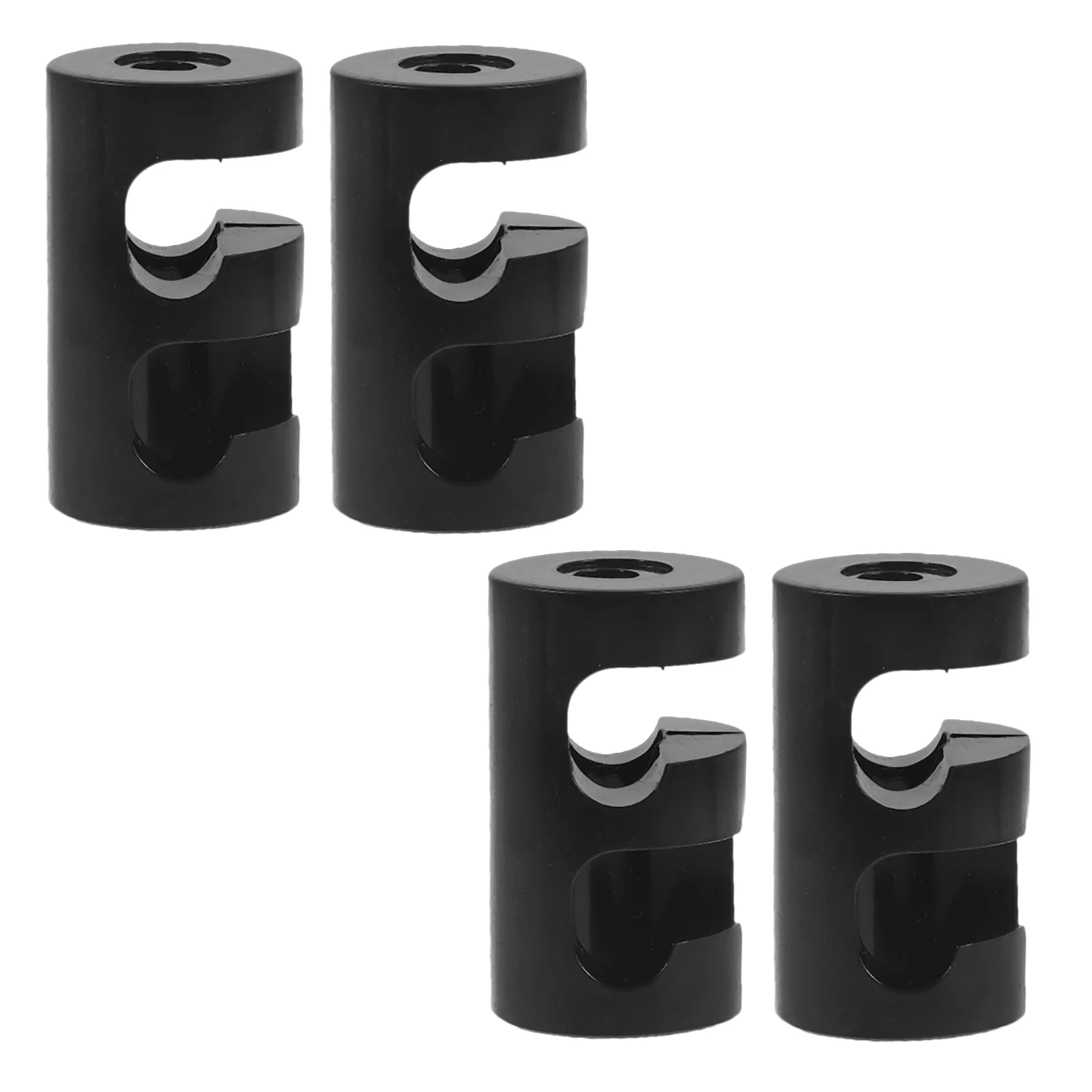 

4 Pcs Wire Clamp Thread Chandelier Holder Clips Plastic Connectors Grips Cable Fixing Clamps