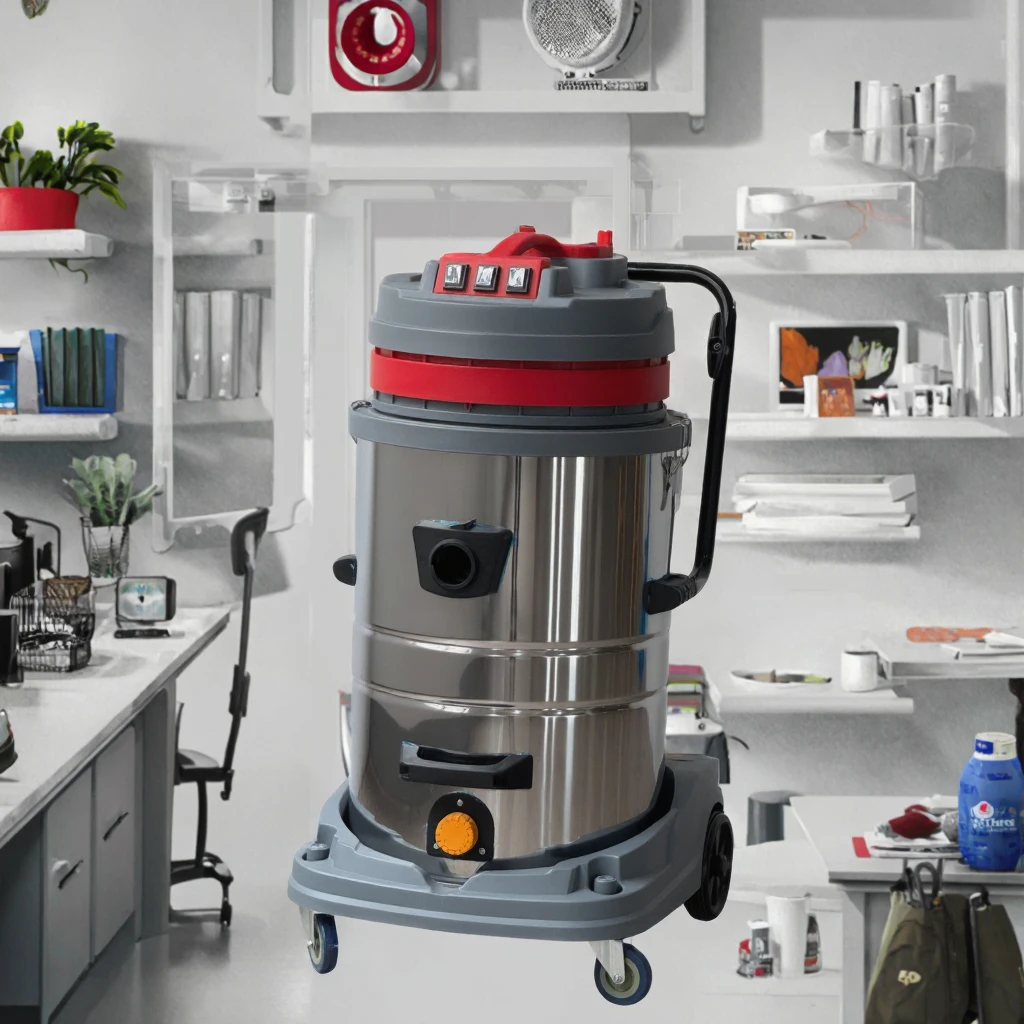 เครื่องดูดฝุ่นแบบถังสแตนเลส รุ่น Professional Series 60/70/80 ลิตร สำหรับดูดฝุ่นแห้งและเปียก แบบไม่ใช้ถุงกรองน้ำ ใช้ในอุตสาหกรรม
