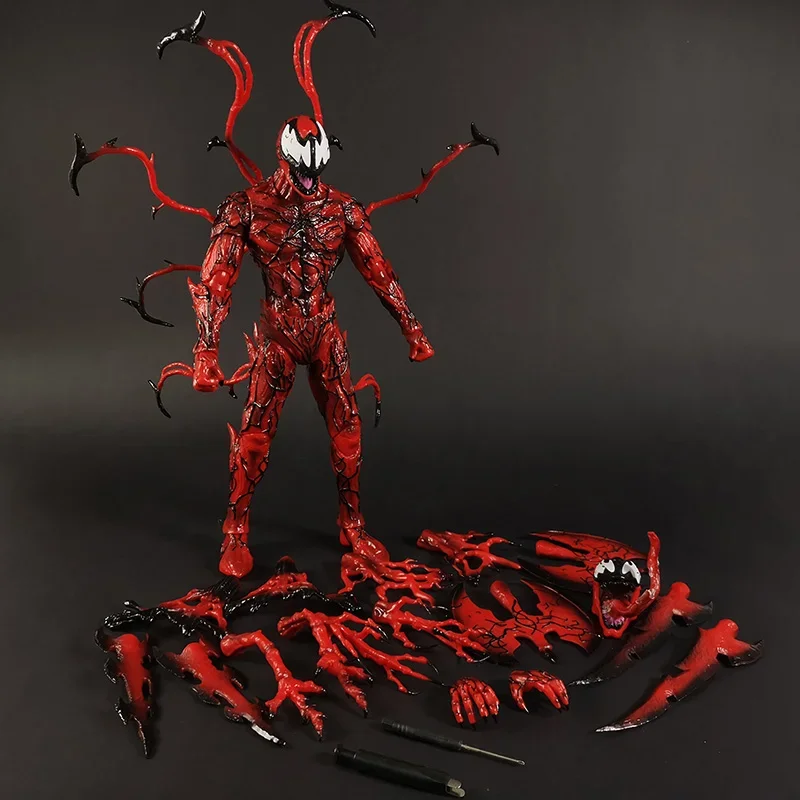 figure anime customized high quality pvc action  35cm Red Venom Carnage 1/7 Scale Action Figure Collectible Model Toy