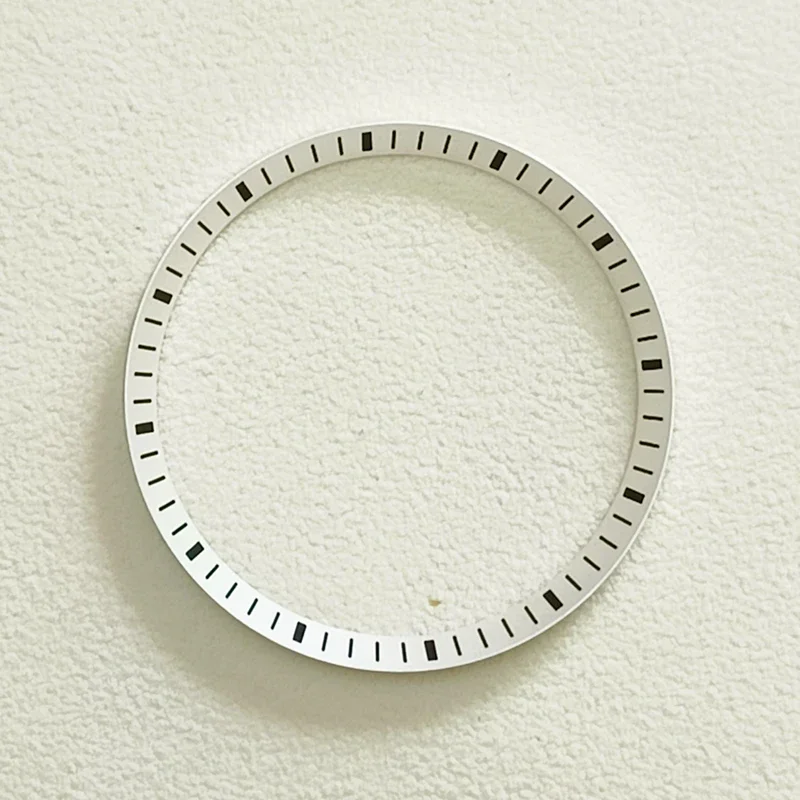 31.4mm Chapter Ring Fits King Samurai 6105 6309 Turtle Abalone NH35 NH36 Dive Watch Cases Inner Ring Modified Accessories