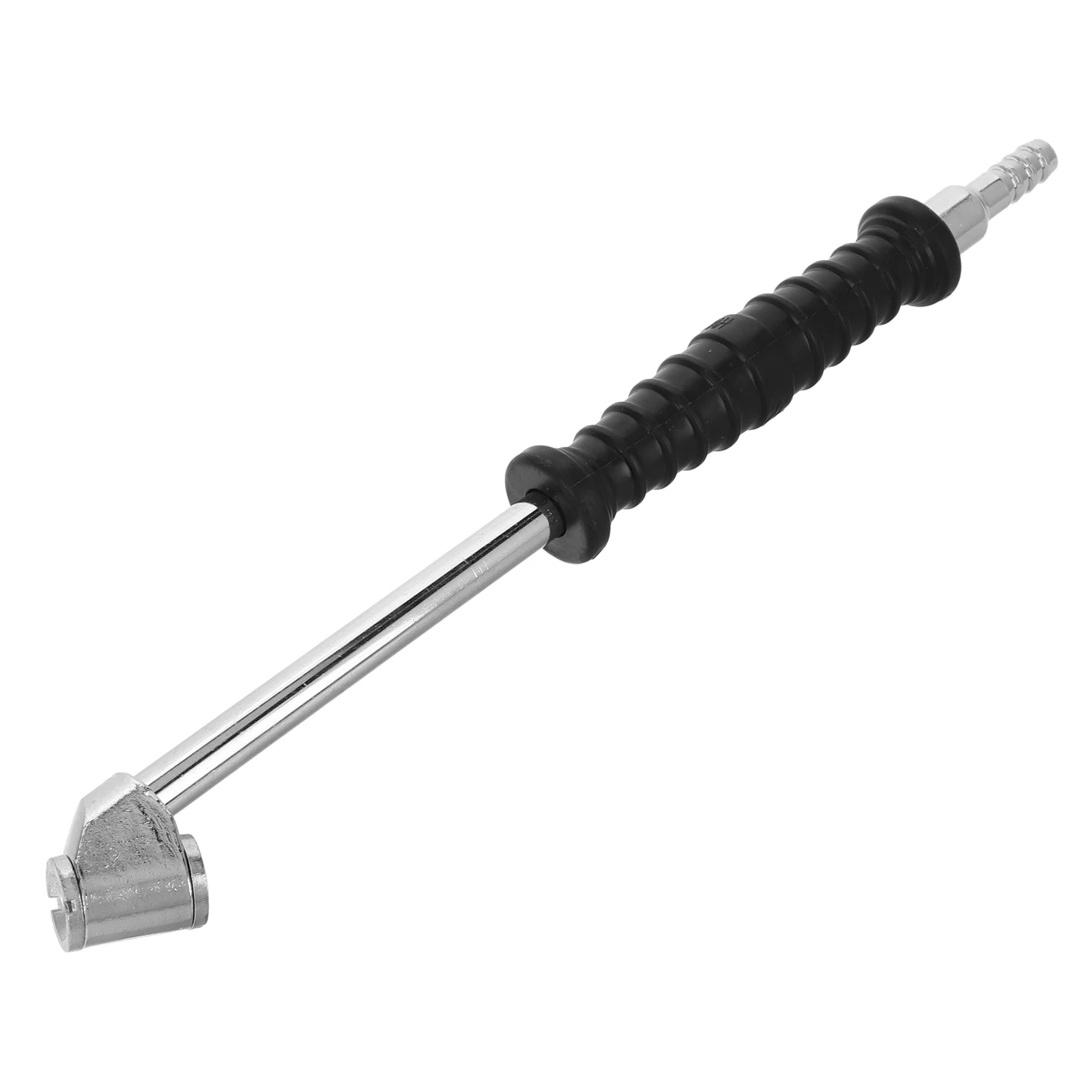 

Inflatable Nozzle Hose Dual Connection Chuck Air with Pressure Gauge Car Inflator Zinc Alloy Fill Compressor Tire Attachment