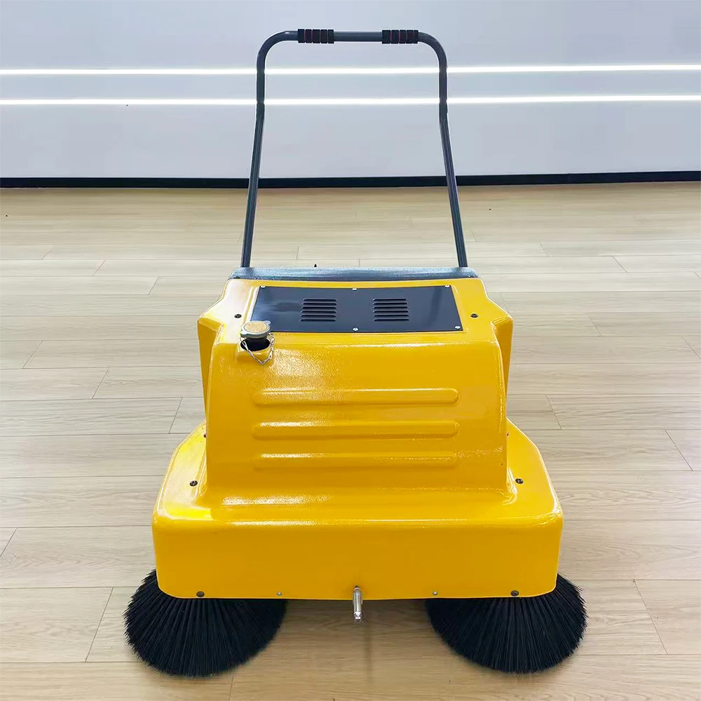 Walk-Behind Hand-Powered Floor Sweeper, Road Electric Cleaning Sweeper, Street Sweeper Excluding Freight