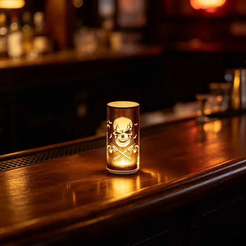 Halloween Electronic Candles Flameless Led Candles for Home Halloween Electronic Flameless Candles Flickering Led for Haunted