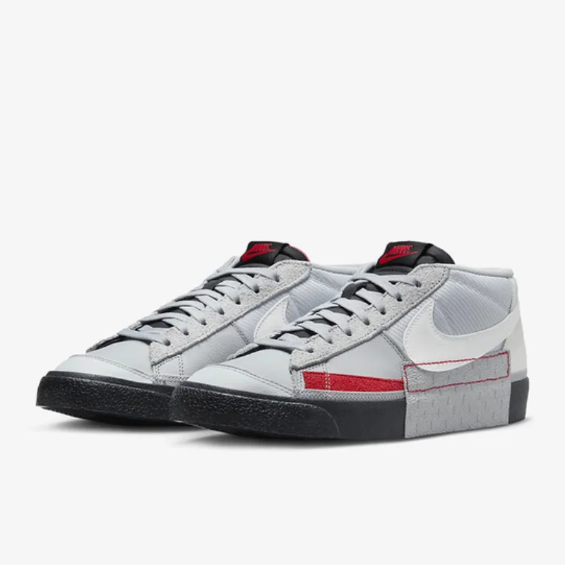 

Nike Trailblazer Series Durable Rubber Sole Comfortable Outdoor Men's Low-Top Sneakers New Blazer Fashion Simple Versatile Daily Commuting Flat Shoes Retro Trendy Skateboard Shoes Men's Must-Have Fj3694-002