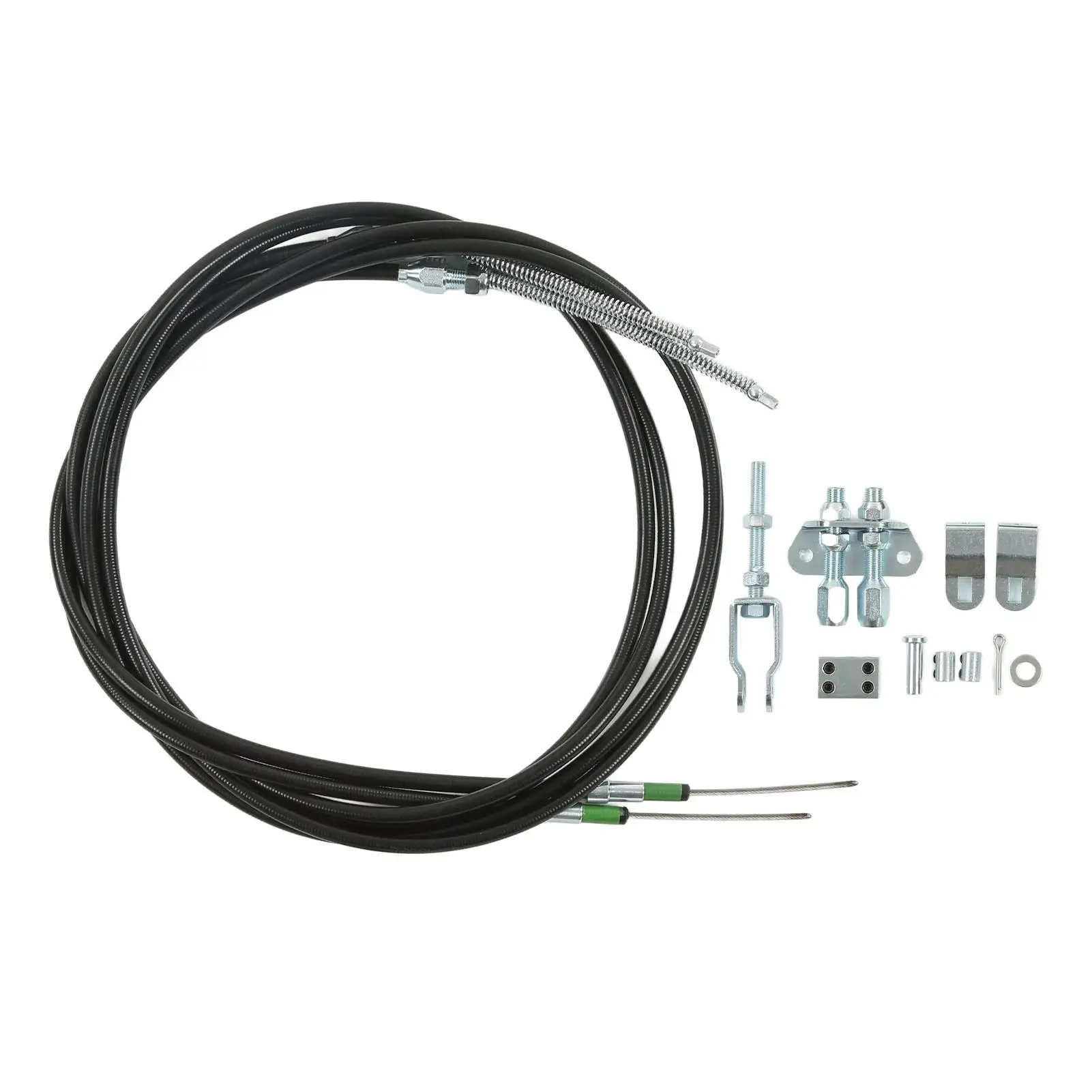 

Parking Brake Cable Kit Emergency Parking Brake Cable Kit Tear Resistant Durable Performance Easy To Use High Strength for car