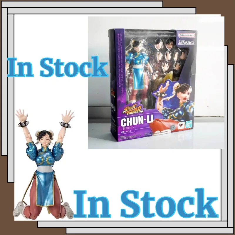 

В наличии: Коллекционная фигурка Chun-Li (Street Fighter SHF) с подвижными суставами, модель аниме-персонажа, декоративная игрушка