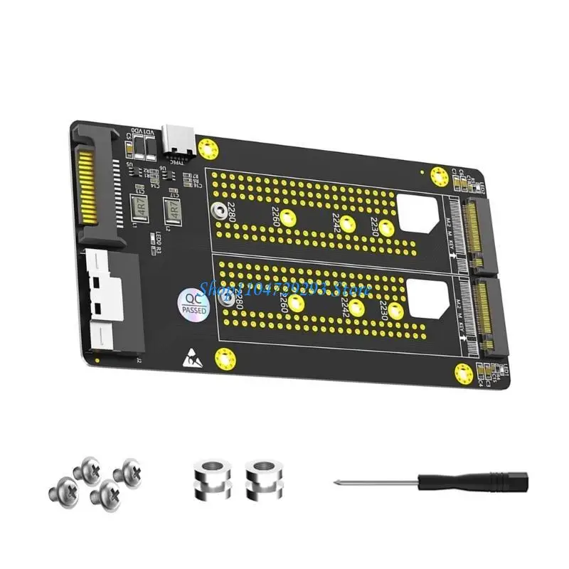 

Y2GD 2 M.2 NVME M Key to SFF8654 8i Adapter for Mainboard Upgrades ConverterS Card