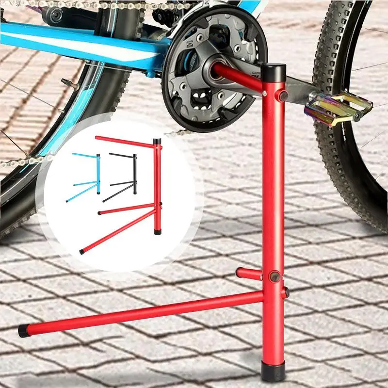 Bike Hollow Crank Parking Rack Insert Styles Hollow Cranked Bicycle Display Stand MTB Road Bike Floor Repair Bracket Holder