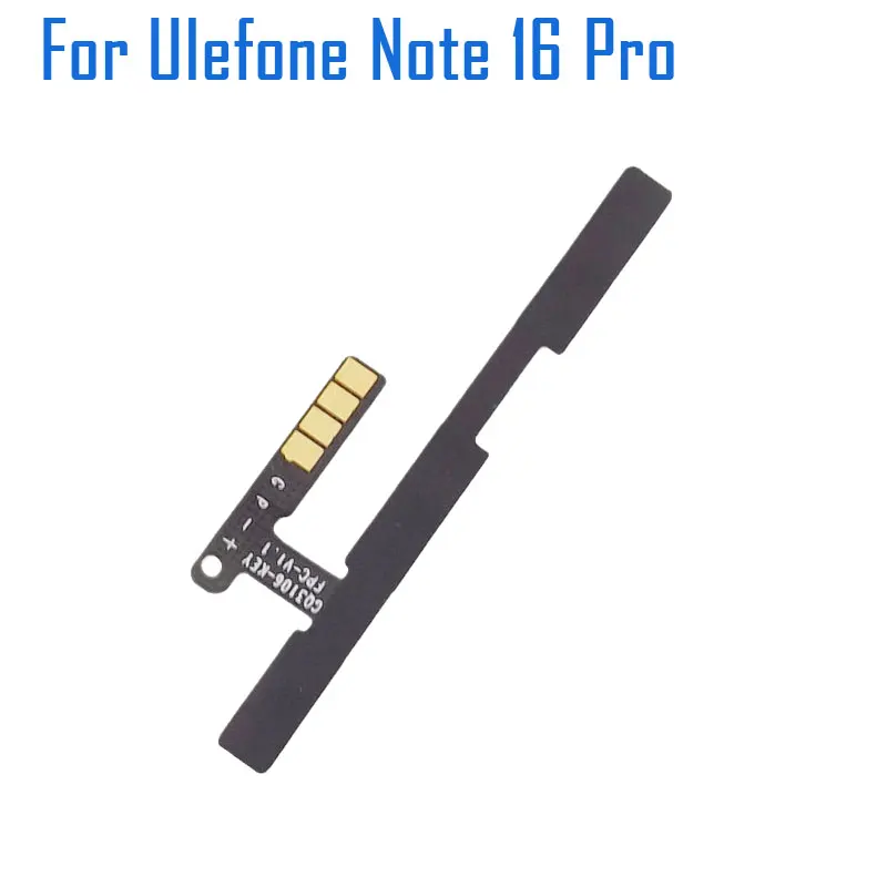 

New Original Ulefone Note 16 Pro Power Volume Button Wire Cable flex FPC Accessories For Ulefone Note 16 Pro Smart Phone