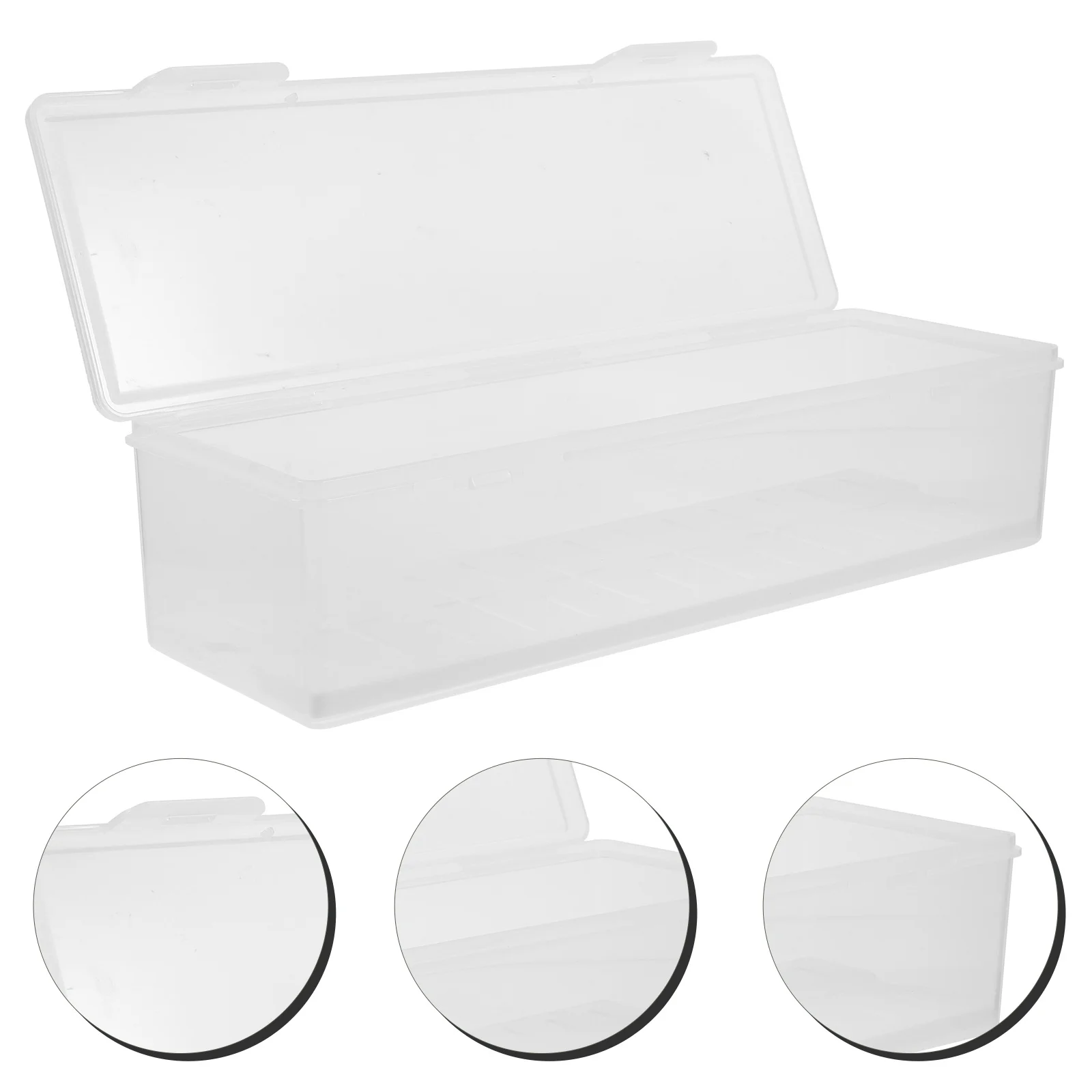

1pc Bread Storage Box 2.5L Airtight Kitchen Organizer No Smell Scratch-Resistant Sealing Food Boxes Fridge Containers