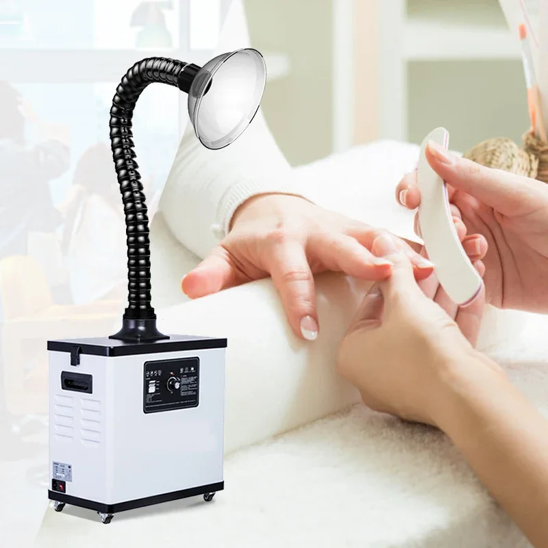 

Fume Extractor Portable Nail Table Dust Collector purifier Dusy Manicure Dust Nail Vacuum Cleaner for Hair Salon