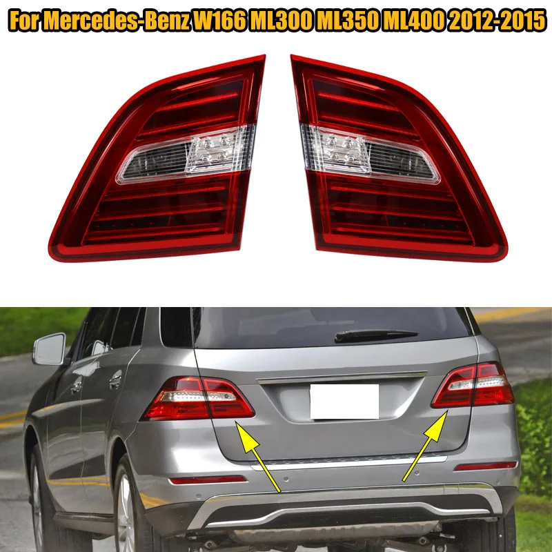 

Inner LED Tail Light Rear Lamp Taillight Brake Light For Mercedes-Benz W166 For ML300 ML350 ML400 2012 2013 2014 2015