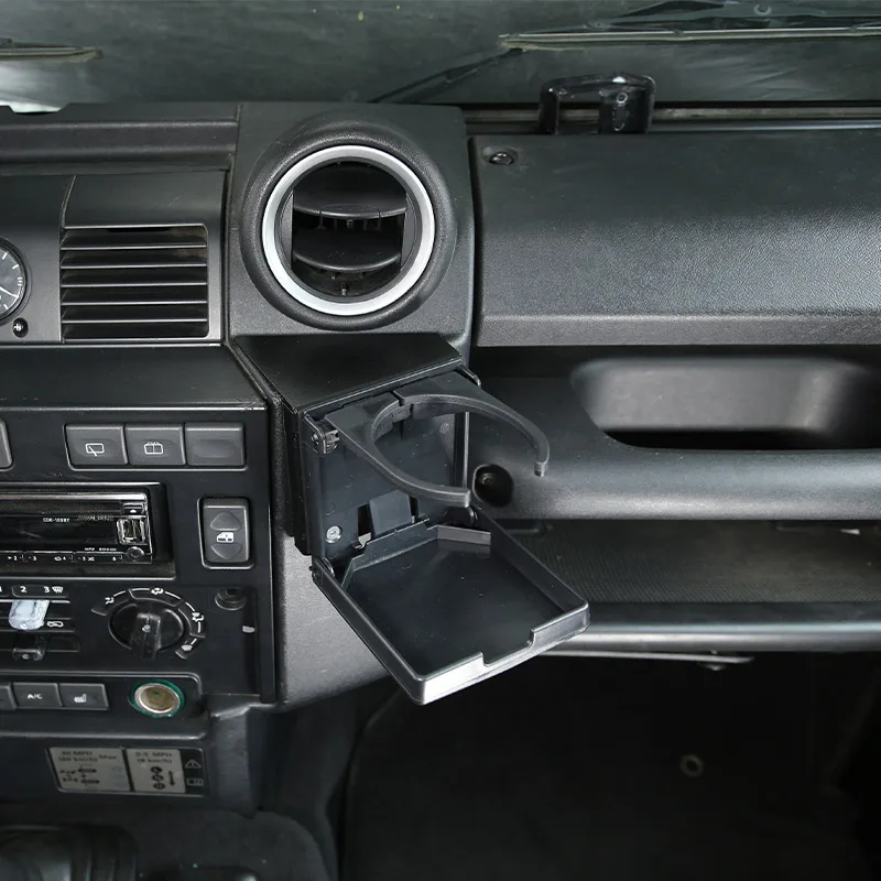 For Land Rover Defender 90 110 2004-2018 Car Center Console Side Air Conditioning Outlet Under The Water Cup Bracket Accessories