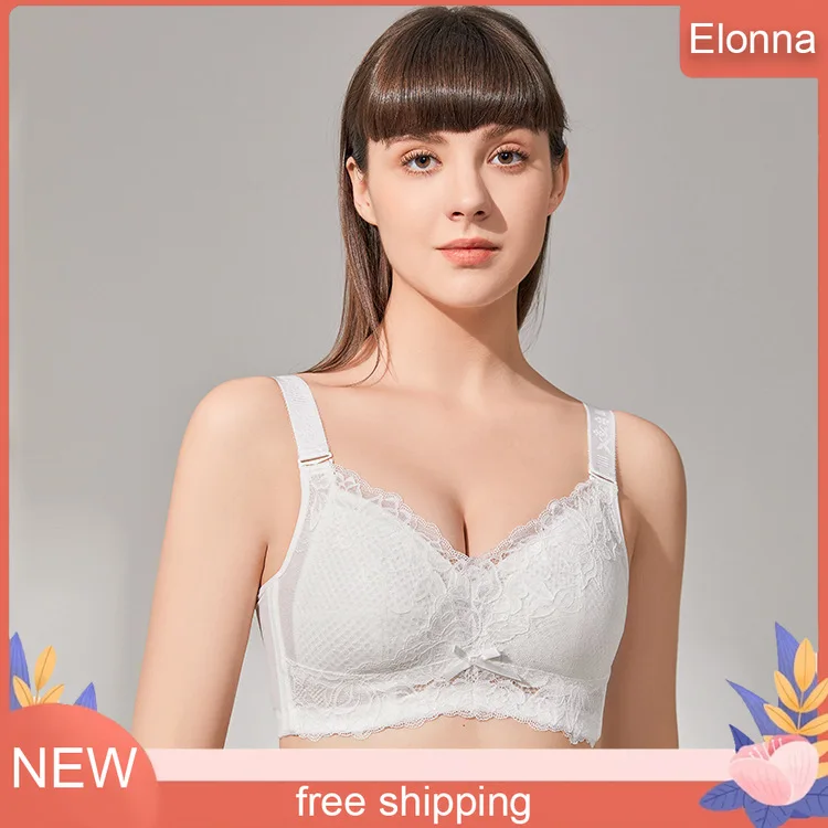 

Underwire Women Bras Lace Floral Minimizer Full Coverage Non Padded Unlined Everyday Comfort Support T-Shirt Bra