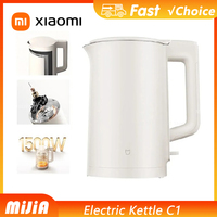 XIAOMI MIJIA Electric Kettle C1 Fast Hot boiling Stainless 1500W Water Kettle 220V Teapot 1.5L Smart Electric Kettles For Home