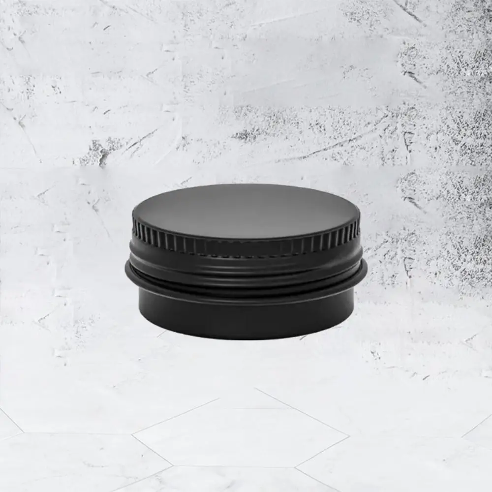 Pastillero negro portátil a prueba de polvo, a prueba de luz con tapa, Mini caja de medicina, no oxida, organizador de caja de embalaje de pastillas de seguridad