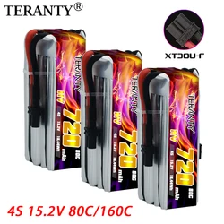 TREANTY 4S 15.2V 720mAh 80C/160C batteria LiPo per TINY8X Blade Inductrix FPV QX2 120S Beta75S Drone con batteria a spina XT30