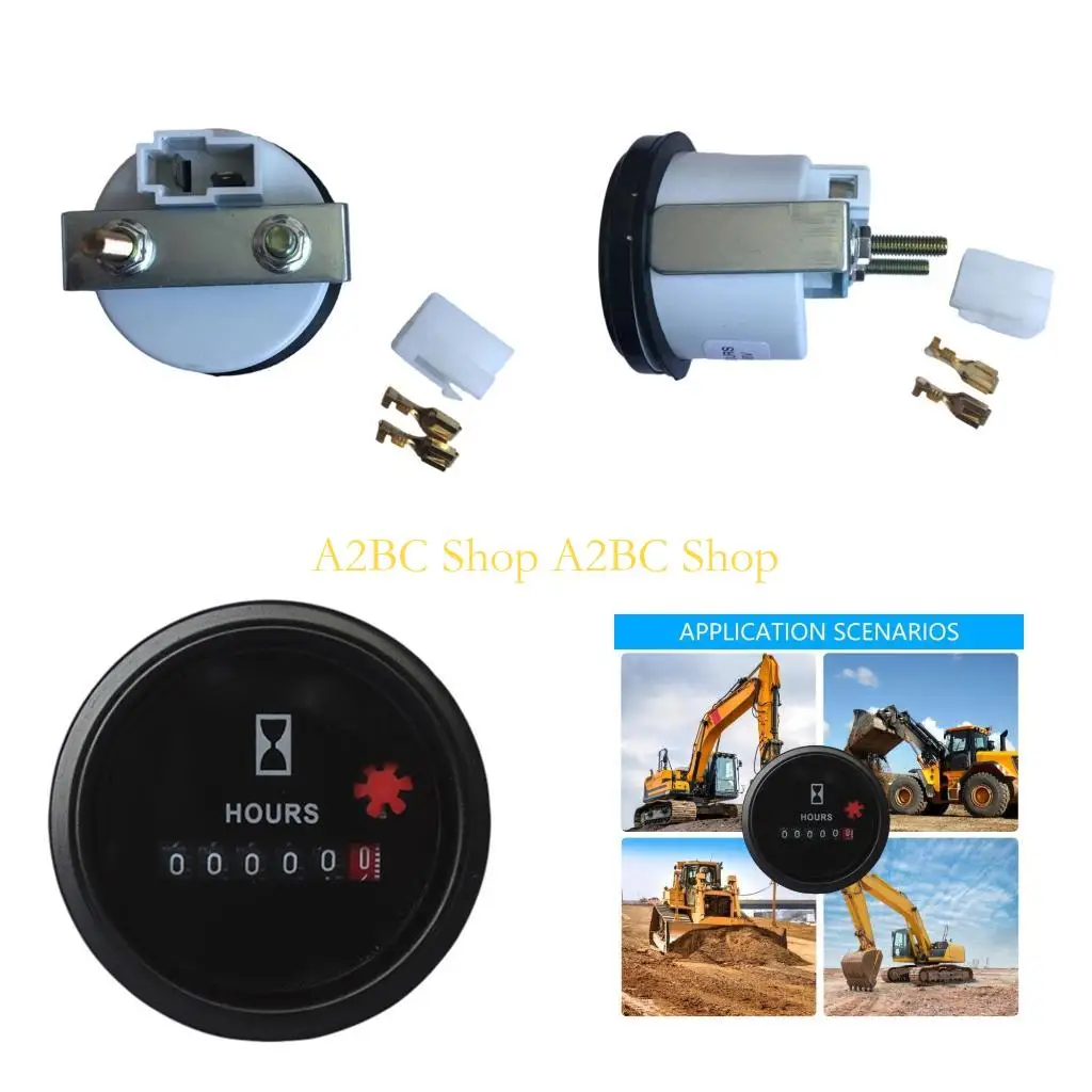 

A2BC 12 В-36 В кварцевый и счетчик часов для двигателей-генераторов цифровой механический счетчик часов простая установка
