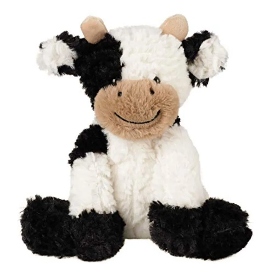 

Hopearl Adorable Plush Cow Toy Floppy Dairy Cattle Soft Stuffed Animal Cute Birthday Gifts for Boys Girls Toddlers, 9