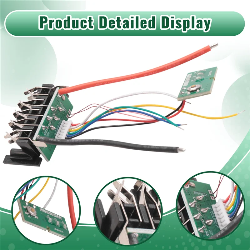 ABZZ-10PCS DCB200 18V 21V بطارية ليثيوم PCB شحن حماية لوحة دوائر كهربائية ل #2